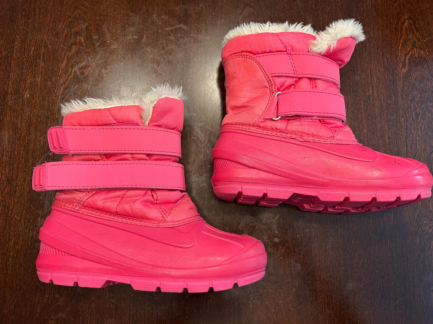 Seller #18 Reduced! Cat & Jack Pink Snow Boots girls size 12