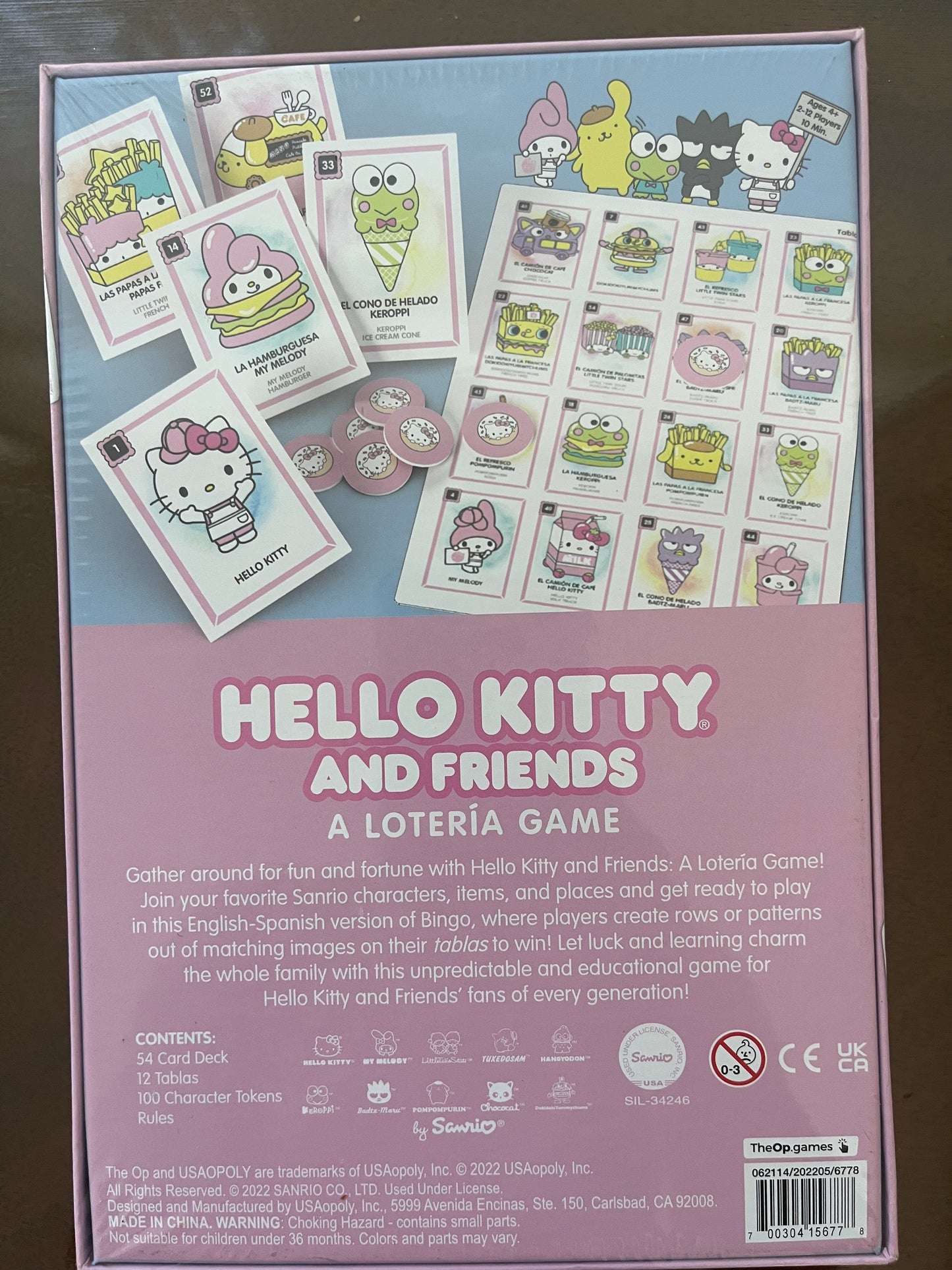 BN hello Kitty Bingo