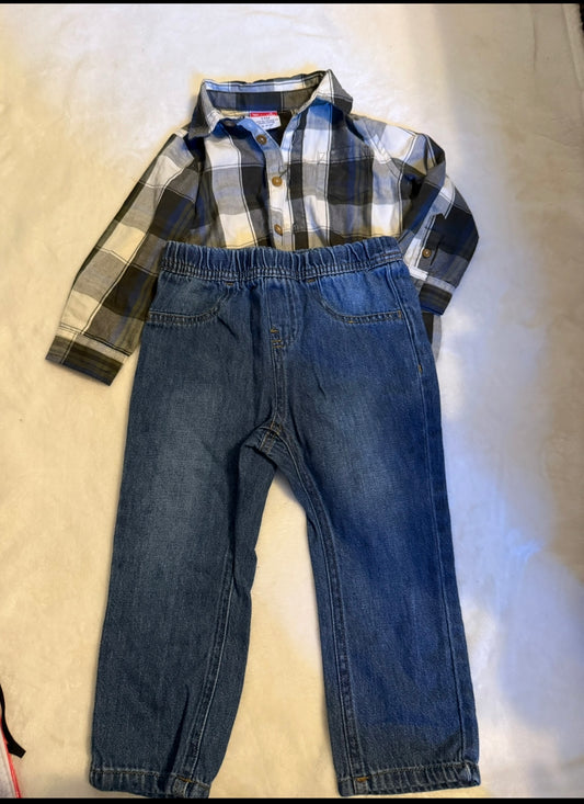 Seller #66 Boys 24 Mo Wrangler Outfit