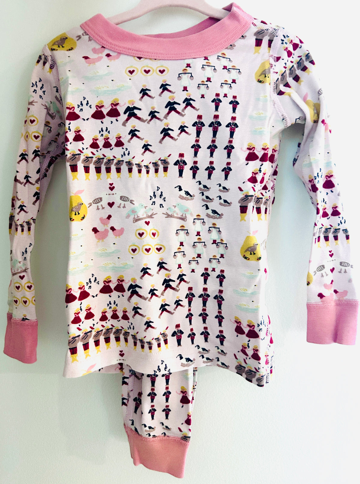 #15 Hanna Andersson 3t “12 Days of Christmas” Pink Pajamas