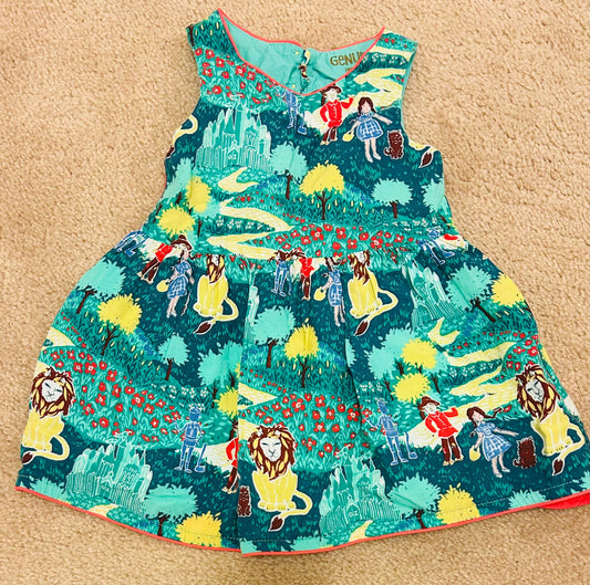 #15 Genuine Kids 2t Wizard of Oz Dress VGUC