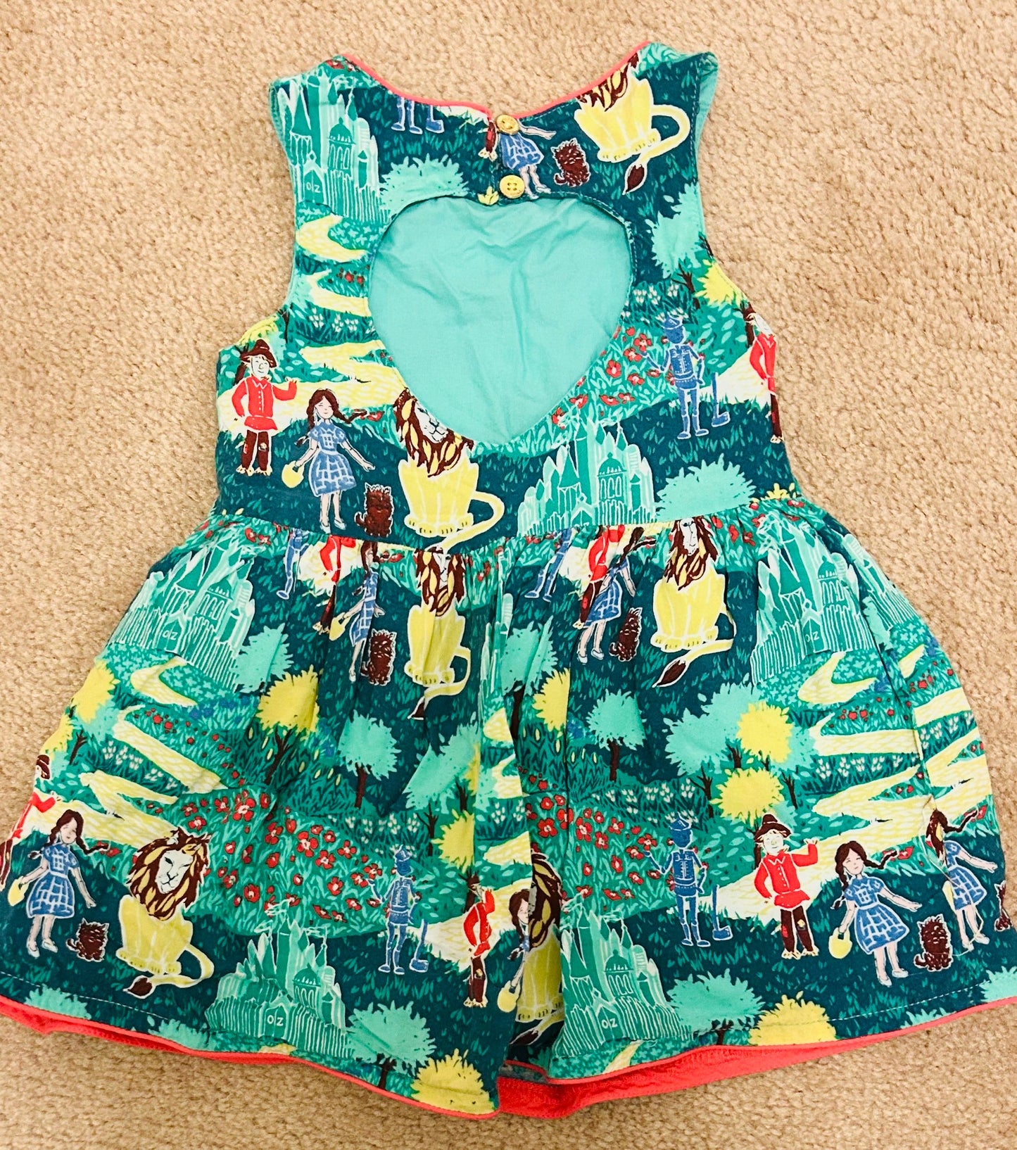 #15 Genuine Kids 2t Wizard of Oz Dress VGUC