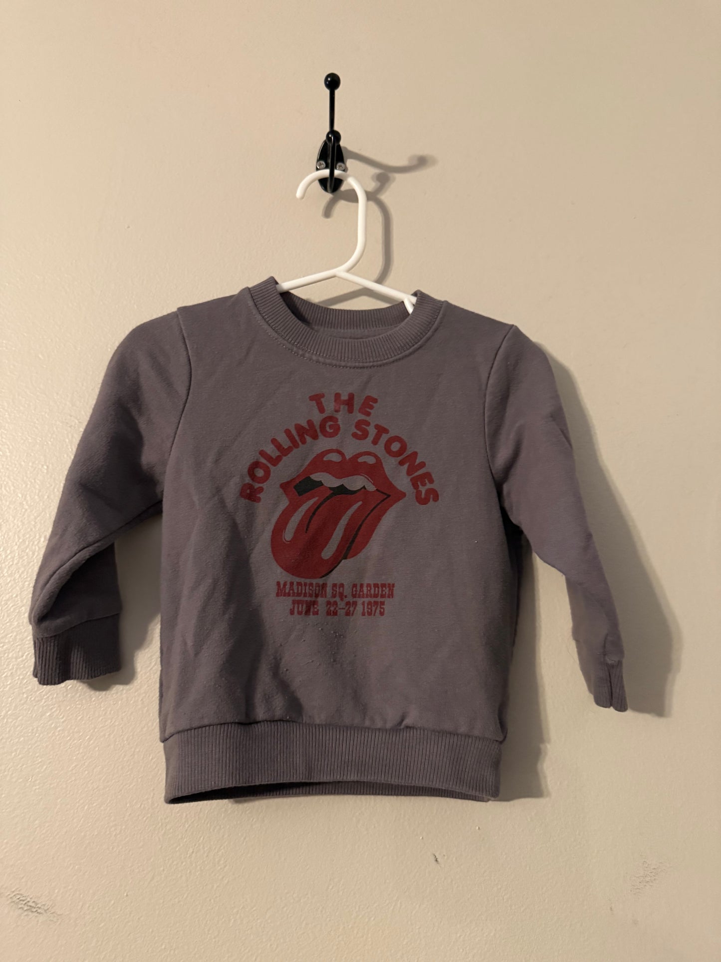 Seller #66 Boys Rolling Stones 18 Mo Sweatshirt