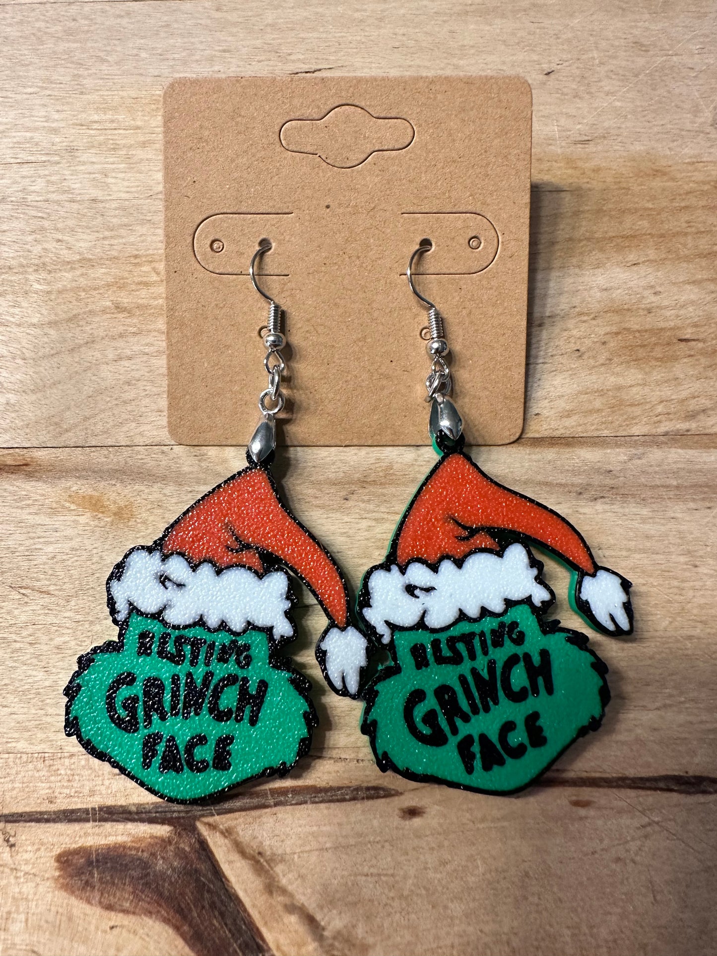 #102A Grinch Earrings