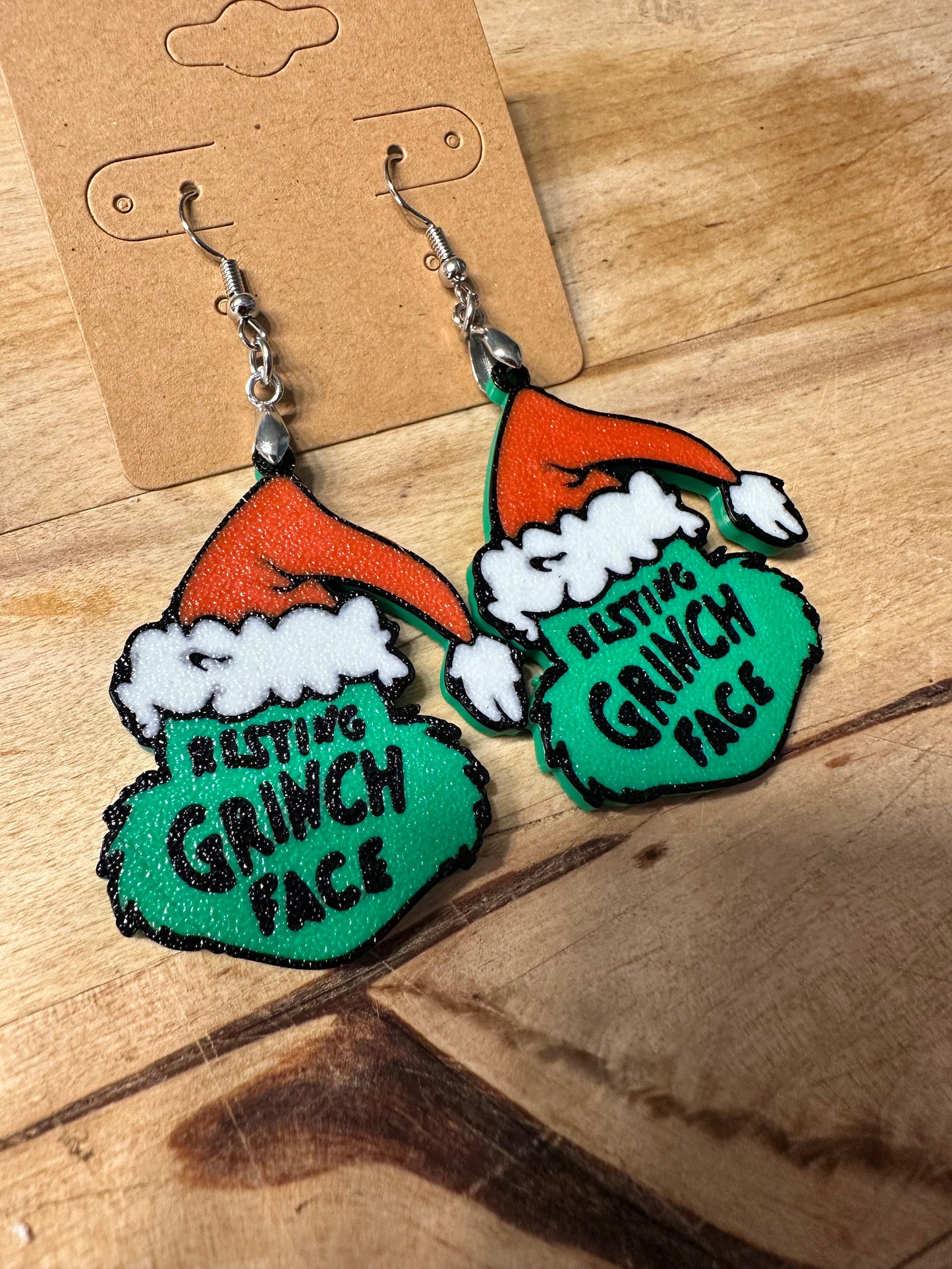 #102A Grinch Earrings