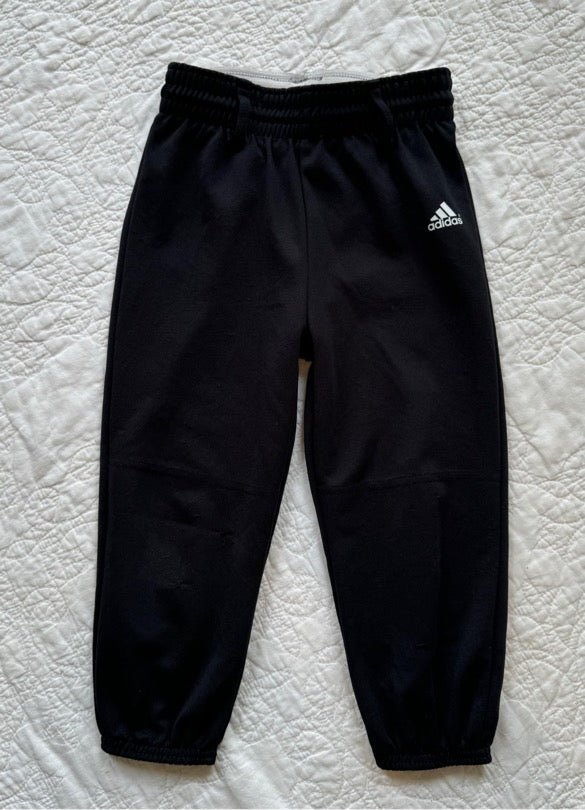 #35 Boys Adidas Black Baseball Pants, size XS