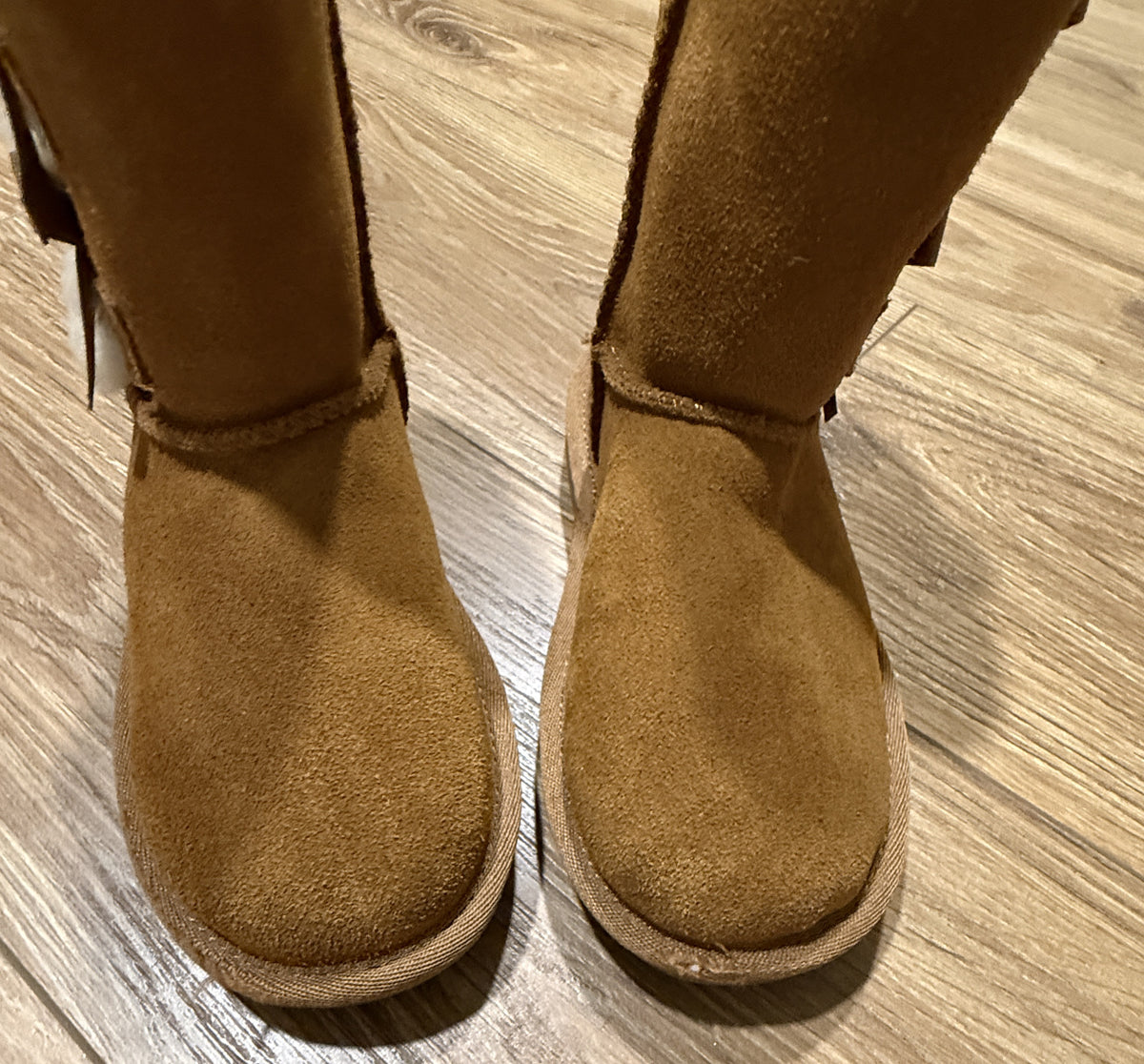 Seller #100 Girls Size 12 Koolaburra by Ugg Bailey Bow Boots Brown