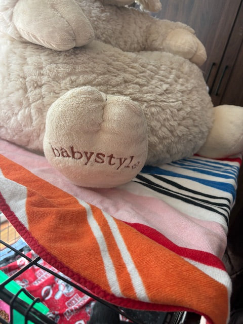 #36 PotteryBarn Babystyle Lamb Baby Chair