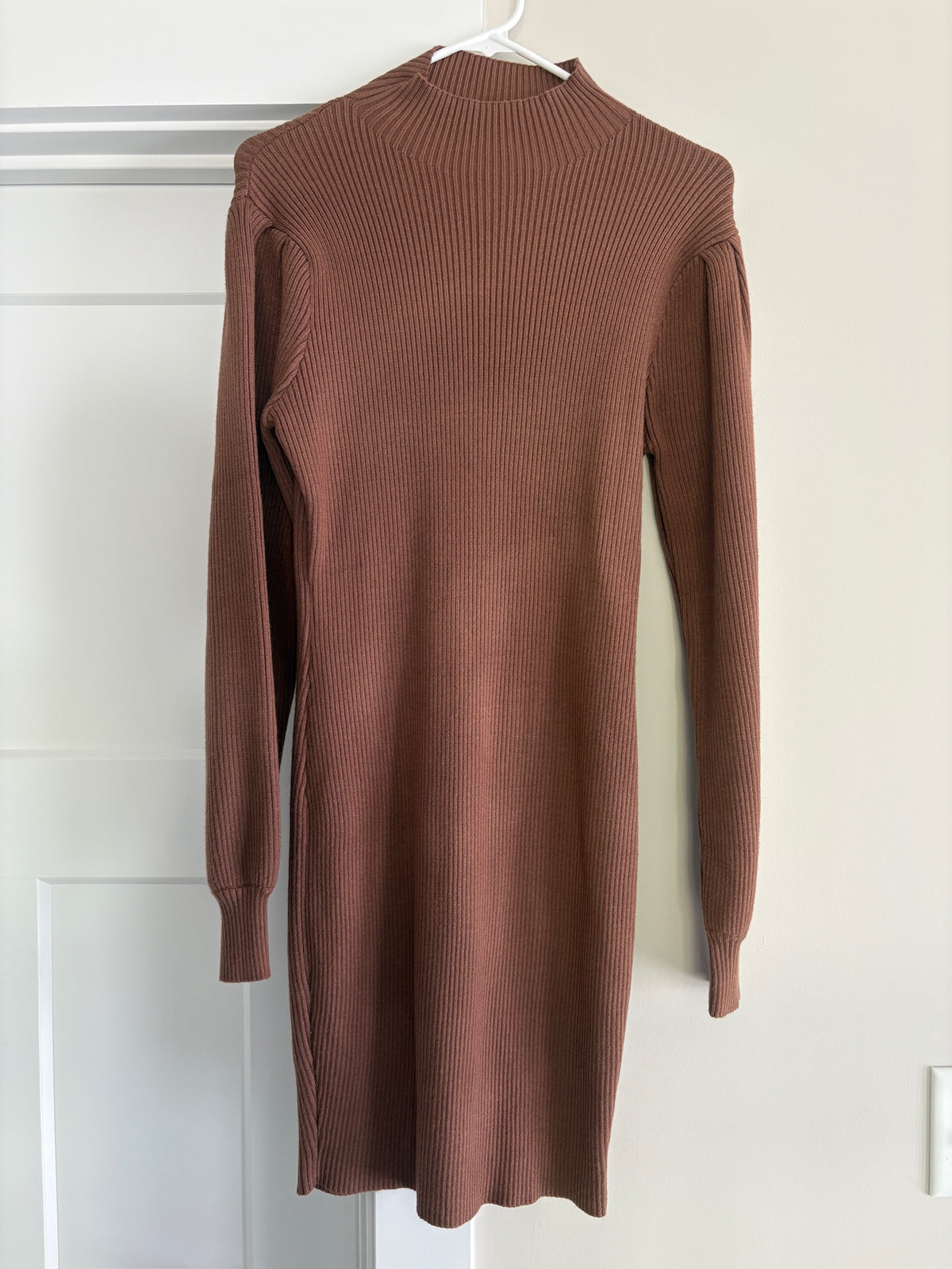 Seller #105 - Women's Medium Brown Sweater Dress VGUC