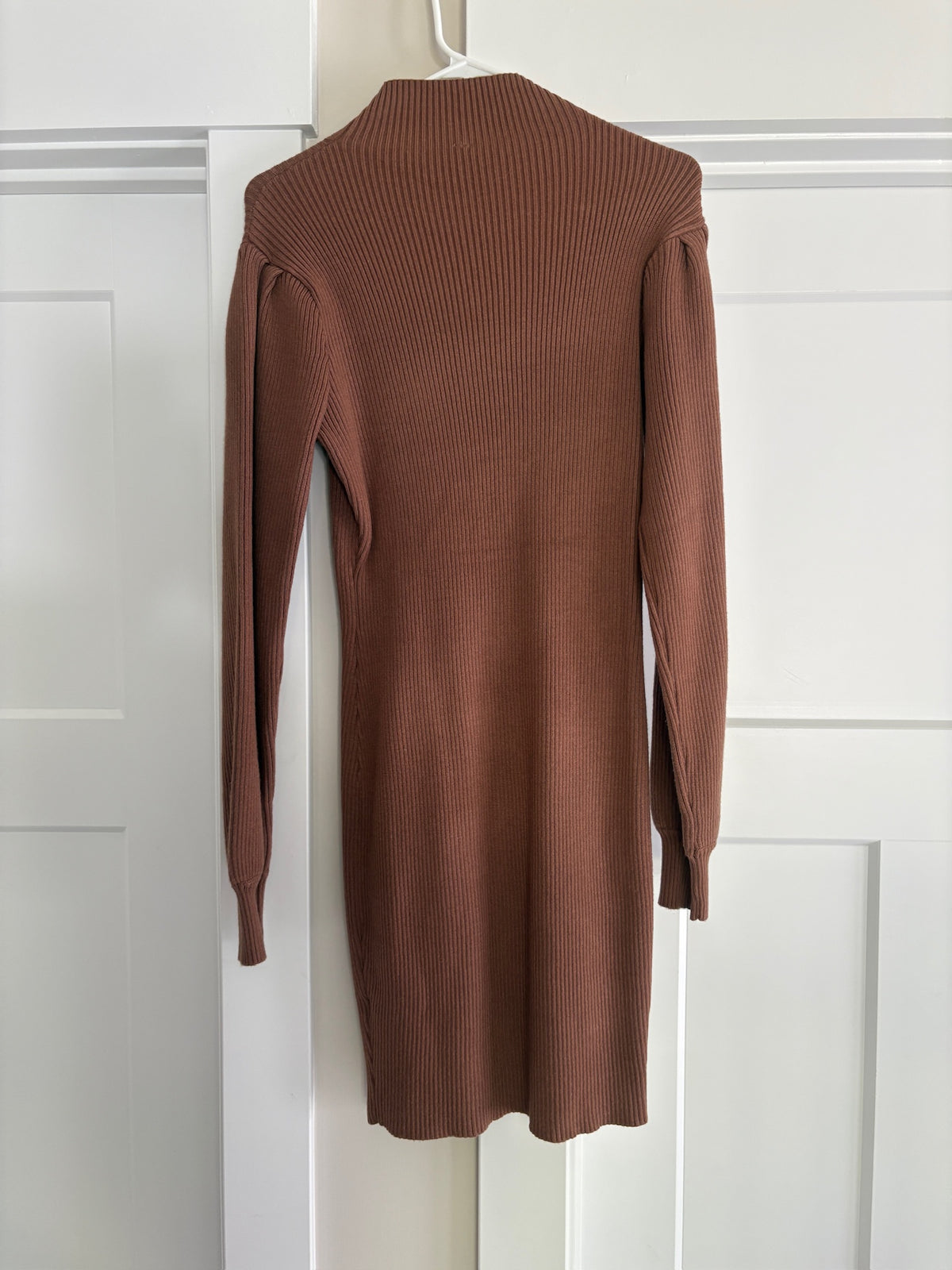 Seller #105 - Women's Medium Brown Sweater Dress VGUC