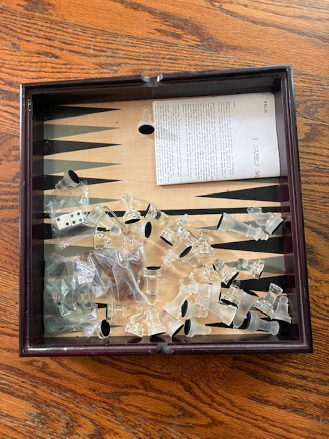 #36 Glass Checkers/chess