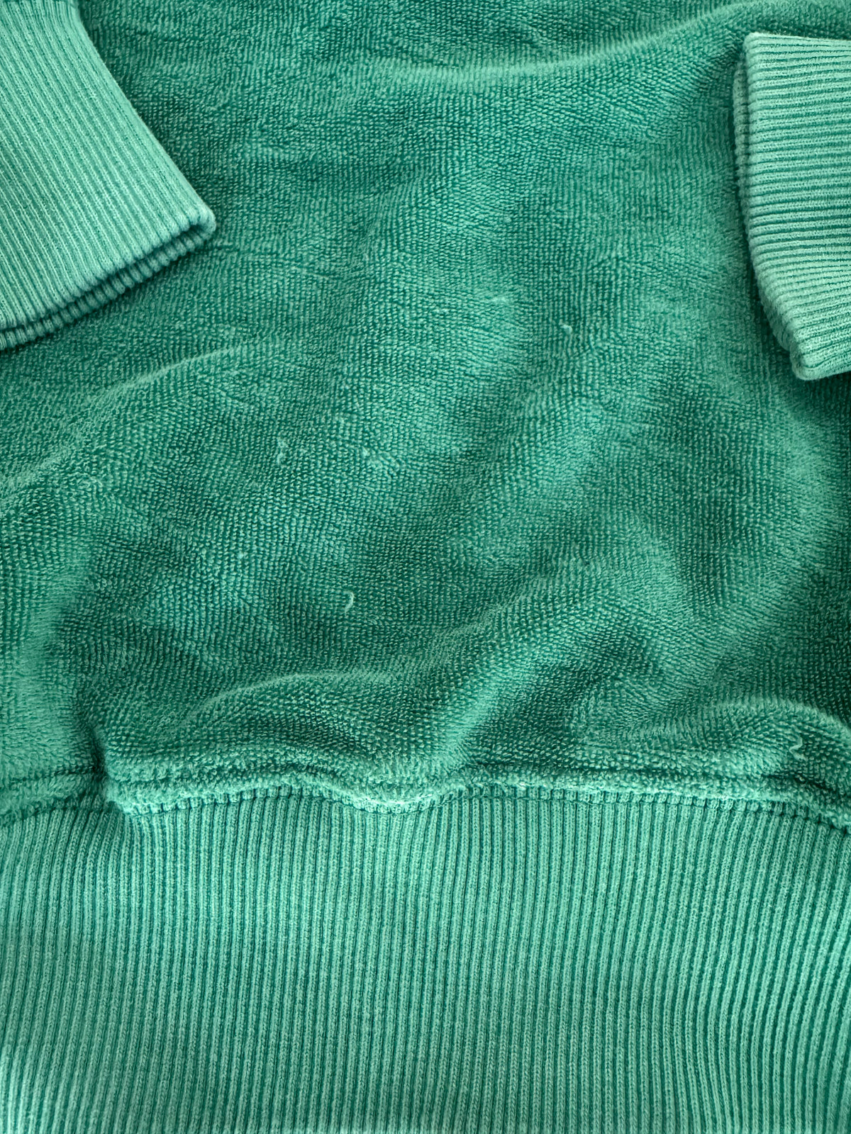 Seller #29 Emile & Ida 4 Boys Green Terry Cloth Sweatshirt