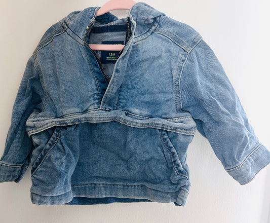 #15 Genuine Kids 12m Soft Denim Pullover