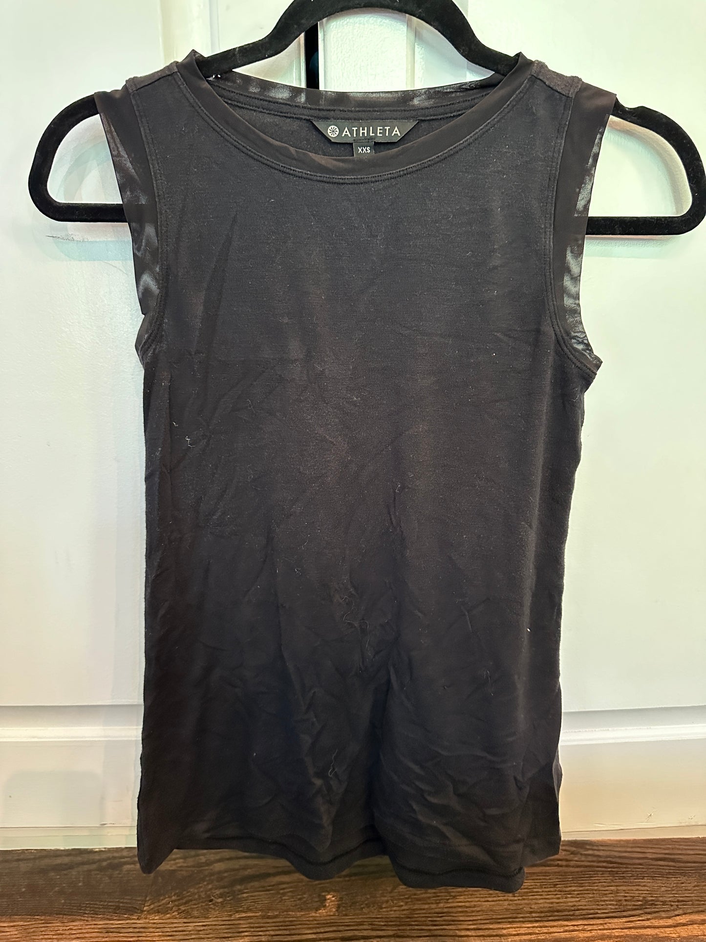 #43 Athleta XXS black tank