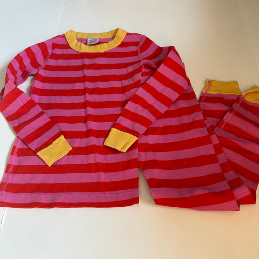 #162 Hanna Andersson Striped PJs sz5