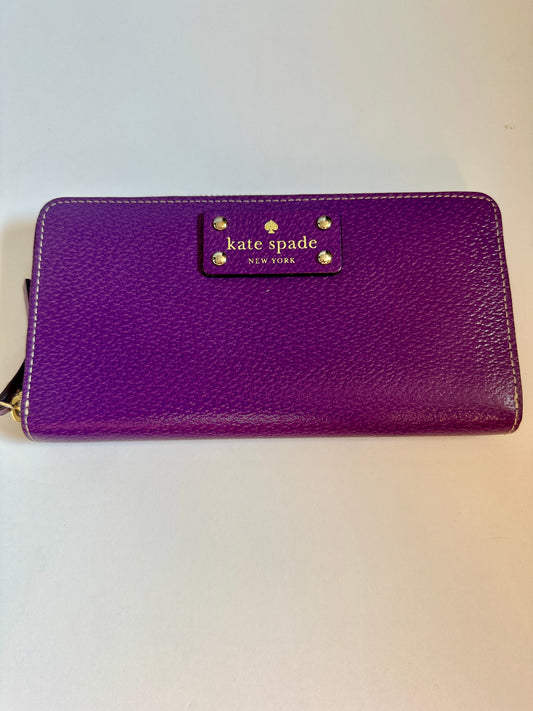 #162 Kate Spade Purple Wallet