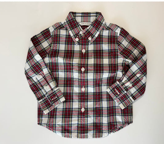 Seller #29 Janie and Jack 12-18 Months Boys Plaid Shirt