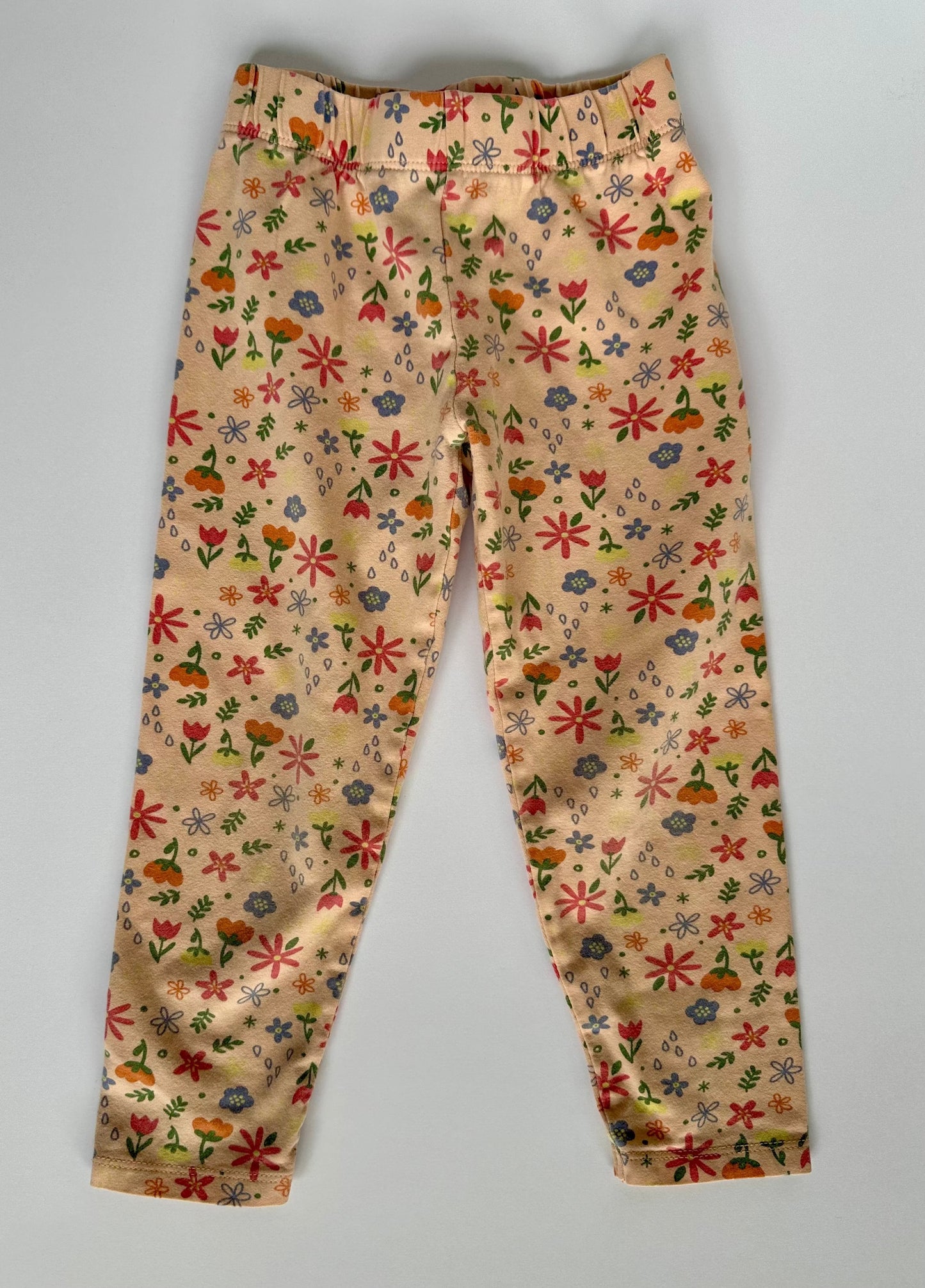 #146 Counting Daisies and dip Leggings Set (2) Girls 4T