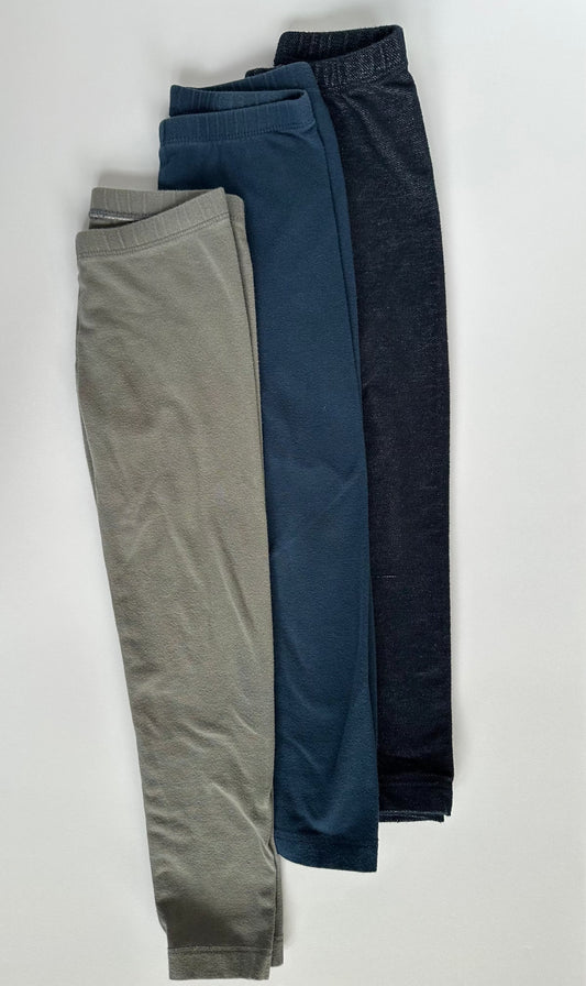 #146 Old Navy Neutral Basic Leggings Set (3)