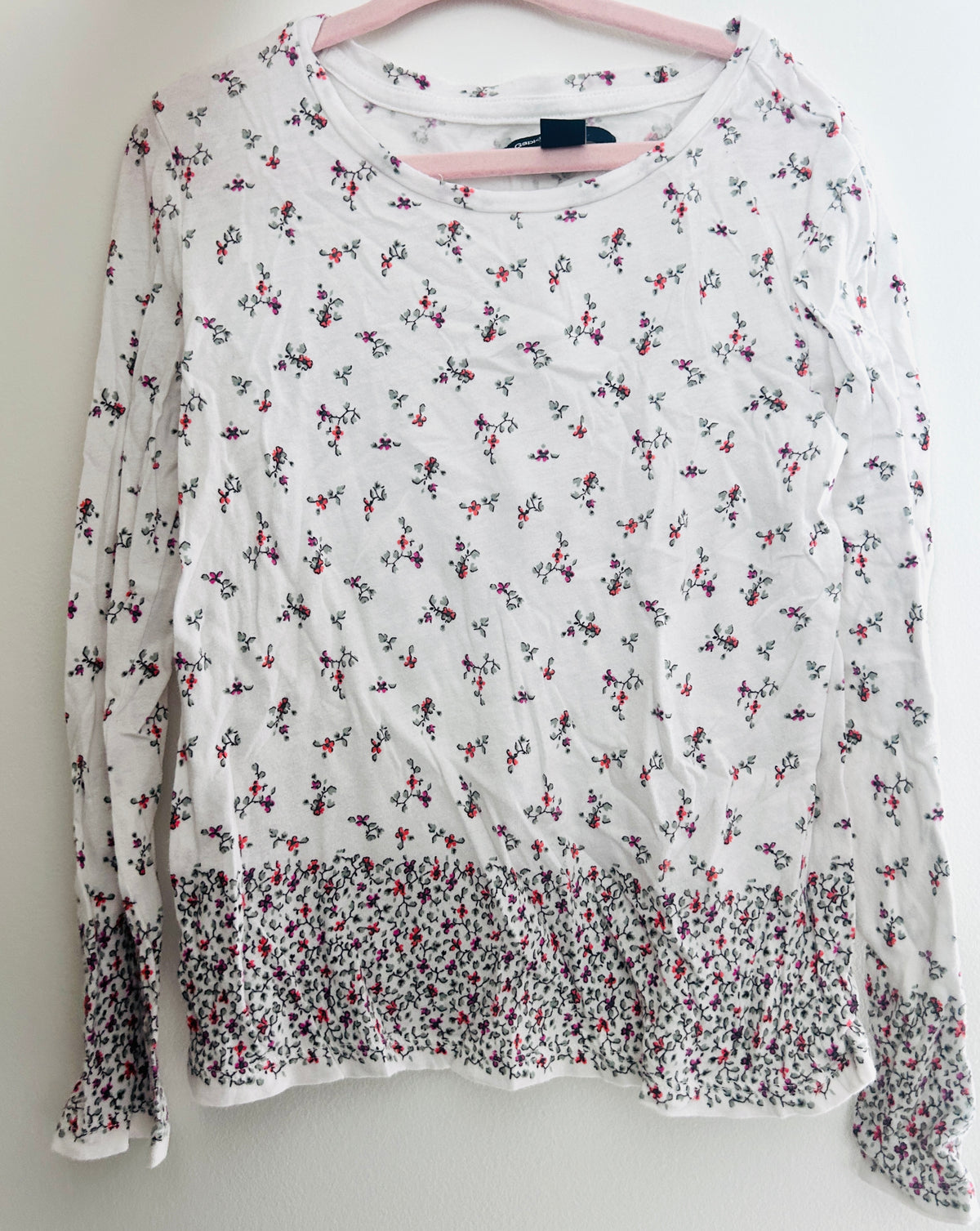 #15 Gap 6/7 Floral LS Shirt