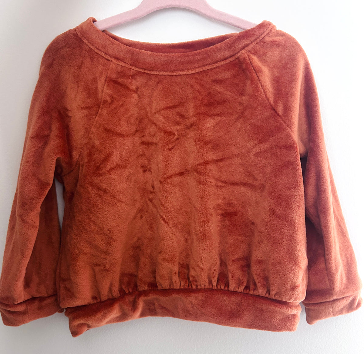 #15 Cat and Jack 2t Softest Burnt Orange Sweater