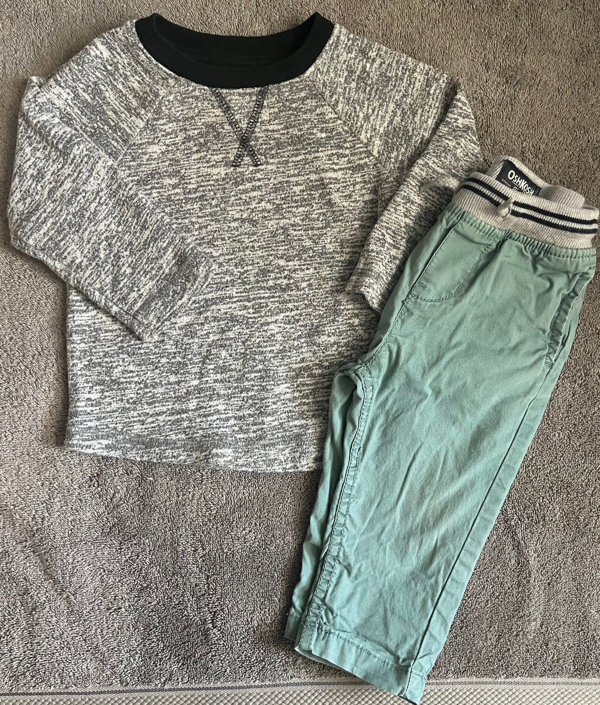 Seller #13 boys 12 months two piece outfit