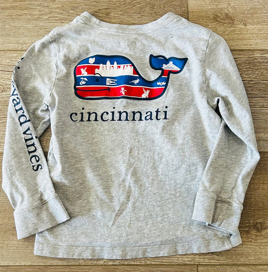 #15 VV 4t Cincinnati LS Shirt VGUC