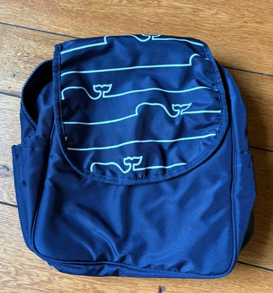 #22 Vineyard Vines for Target navy diaper bag