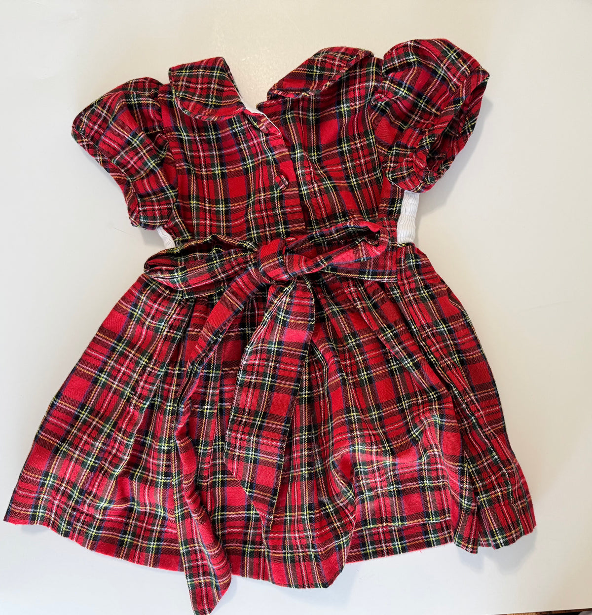 Seller #29 Lil Cactus 3-6 Months Girls Plaid Smocked Dress