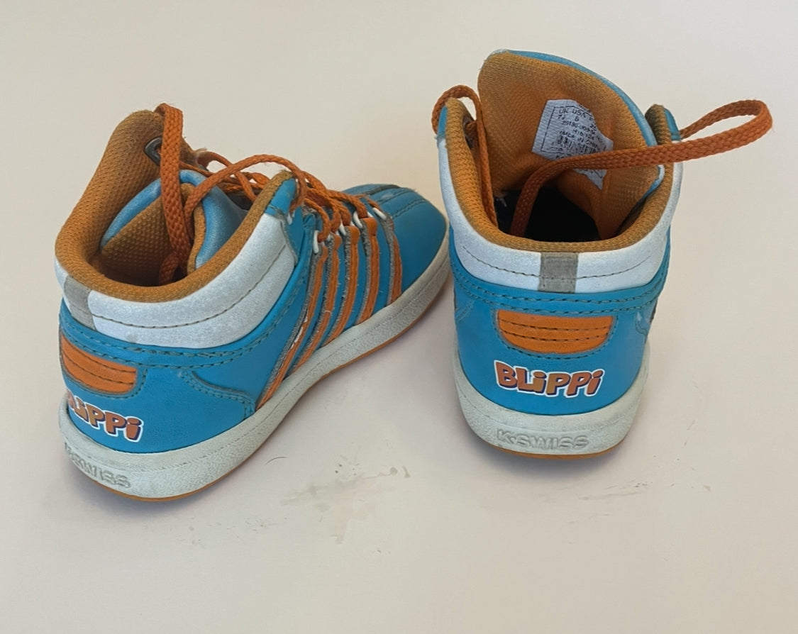 #75 - Size 8 Blippi K-Swiss Shoes