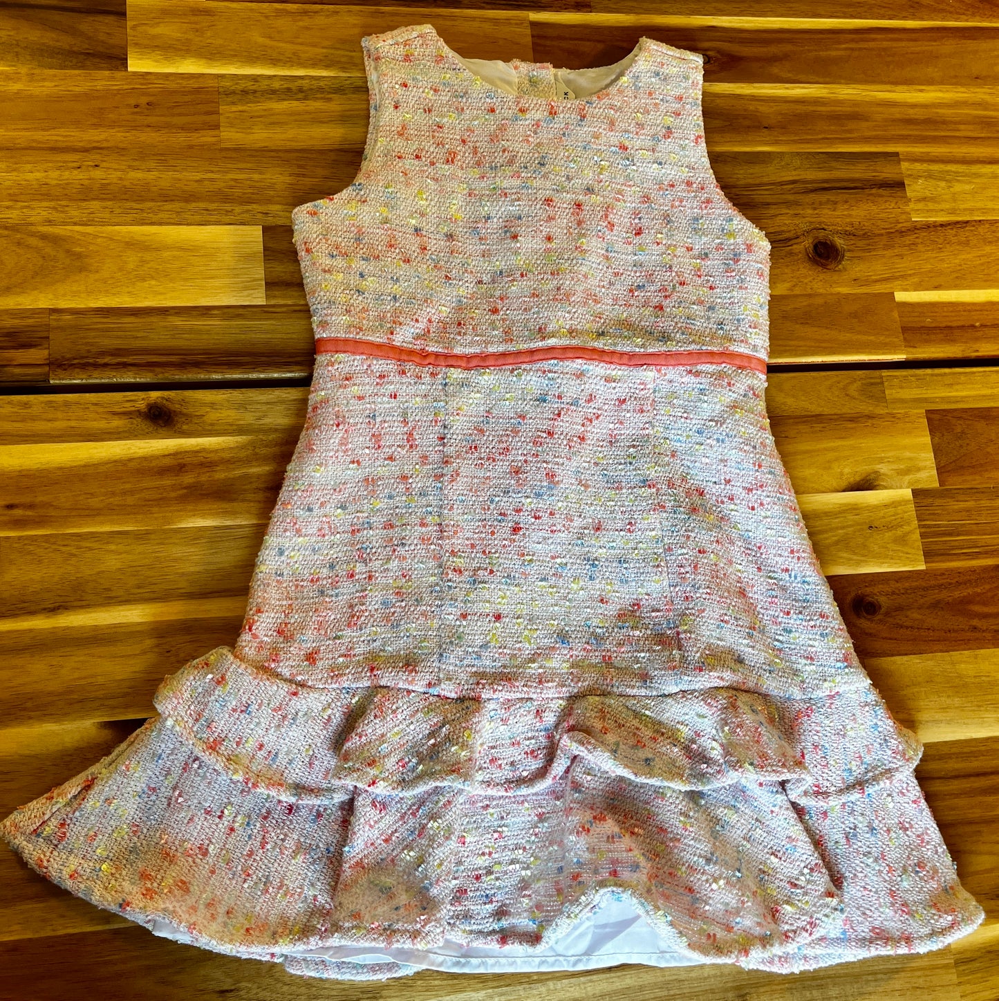 Janie & Jack Confetti Girls Size 5 Dress