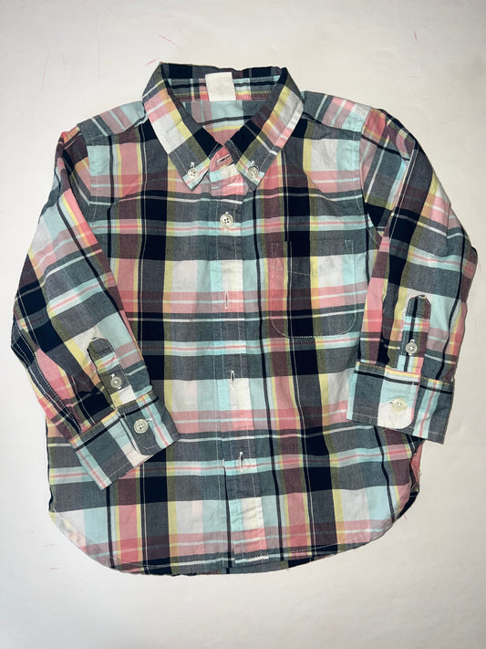 #78 boys 18-24m Baby Gap button up shirt