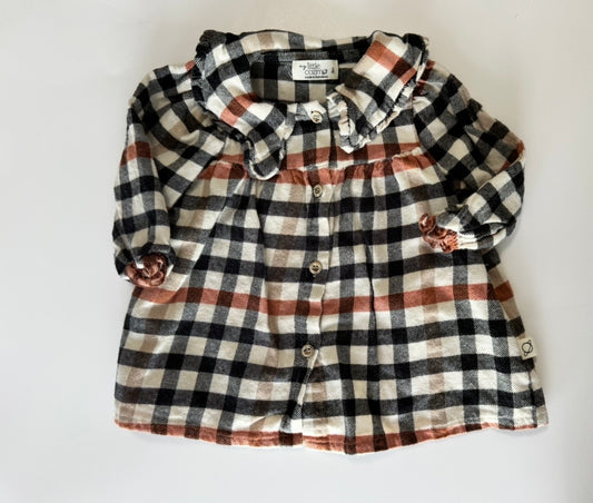 Seller #29 My Little Cozmo 6 Months Girls Plaid Tunic