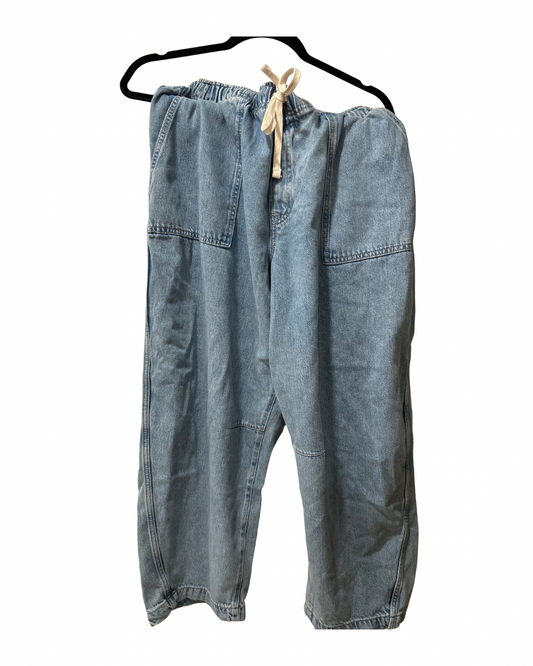 REDUCED Seller #29 Gap Supersoft Pull-On Barrel Denim Women's XXL NWT