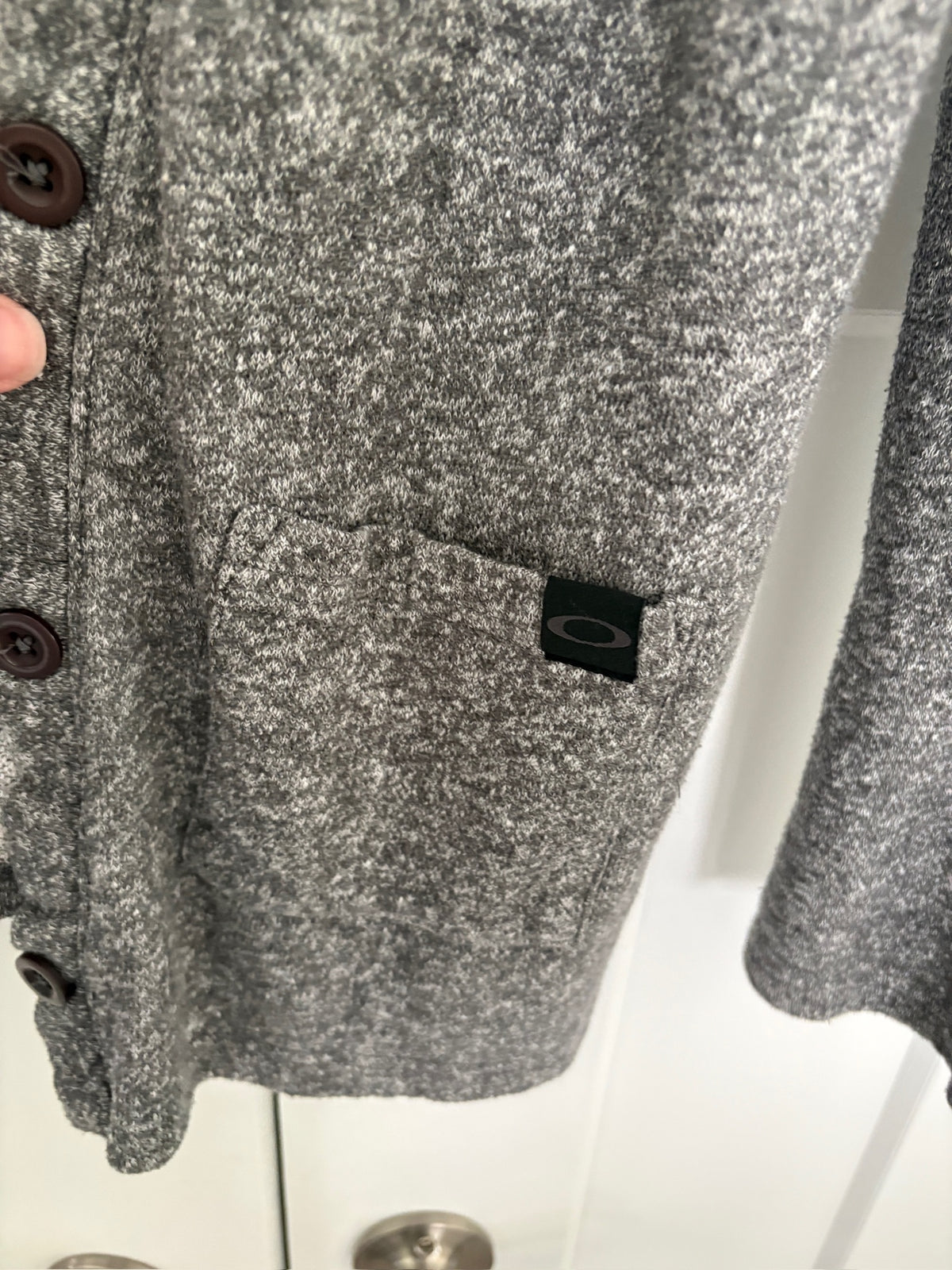 Seller #105 - Women's Medium Gray Oakley Cardigan GUC