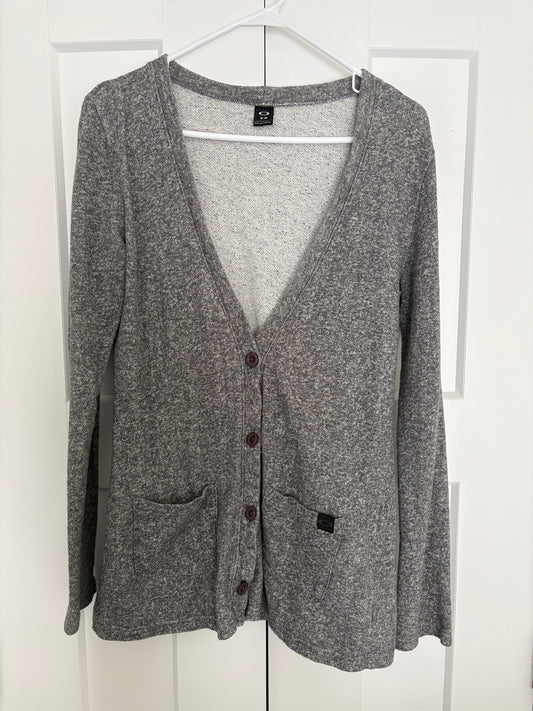 Seller #105 - Women's Medium Gray Oakley Cardigan GUC