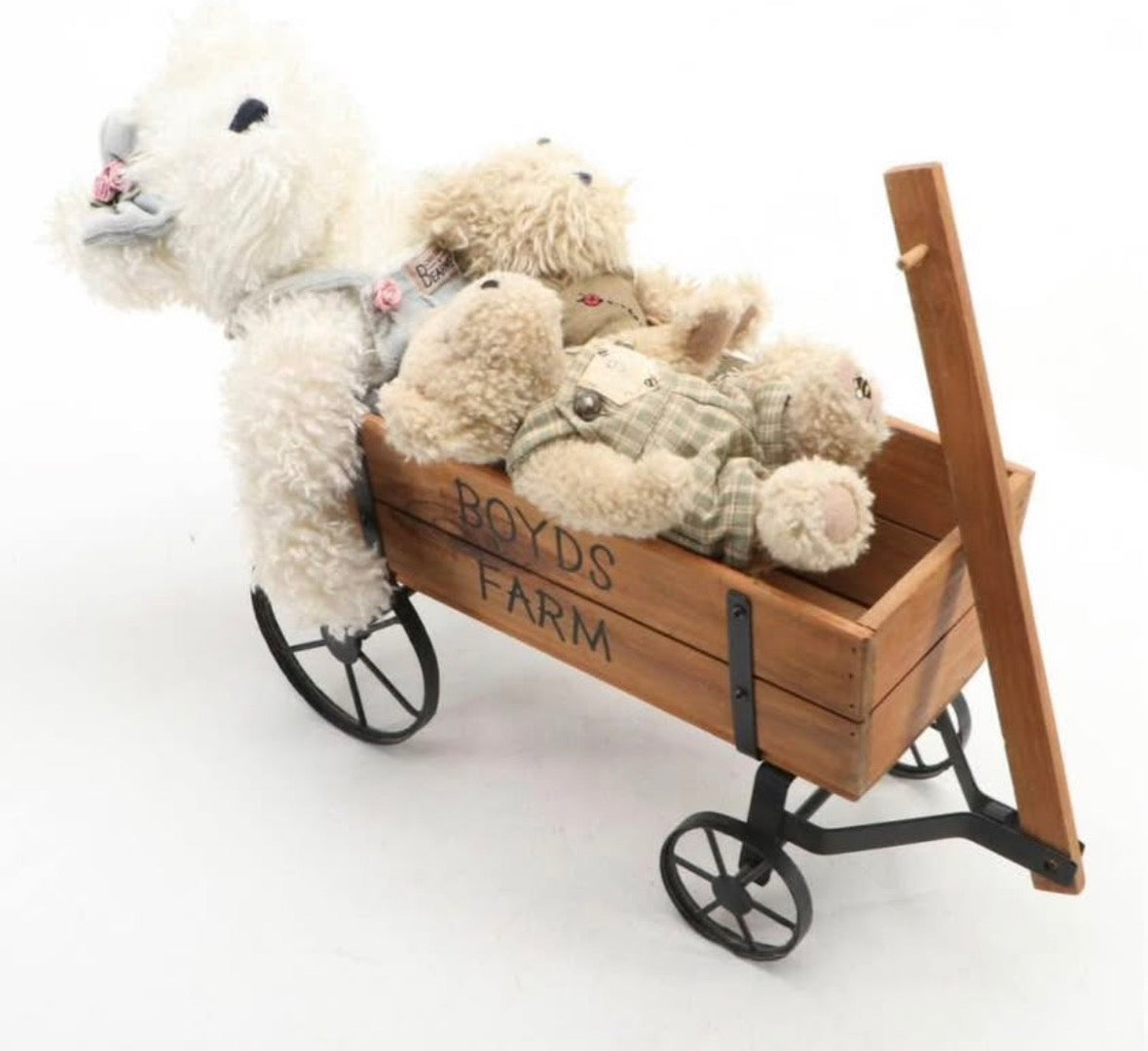 #36 Boyd’s Bears with Wagon GREAT GIFT