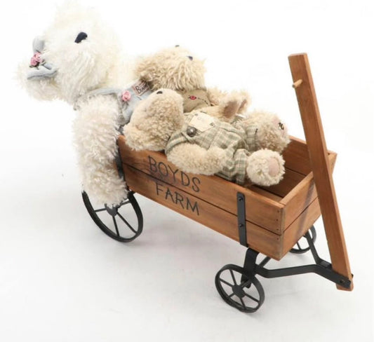#36 Boyd’s Bears with Wagon GREAT GIFT