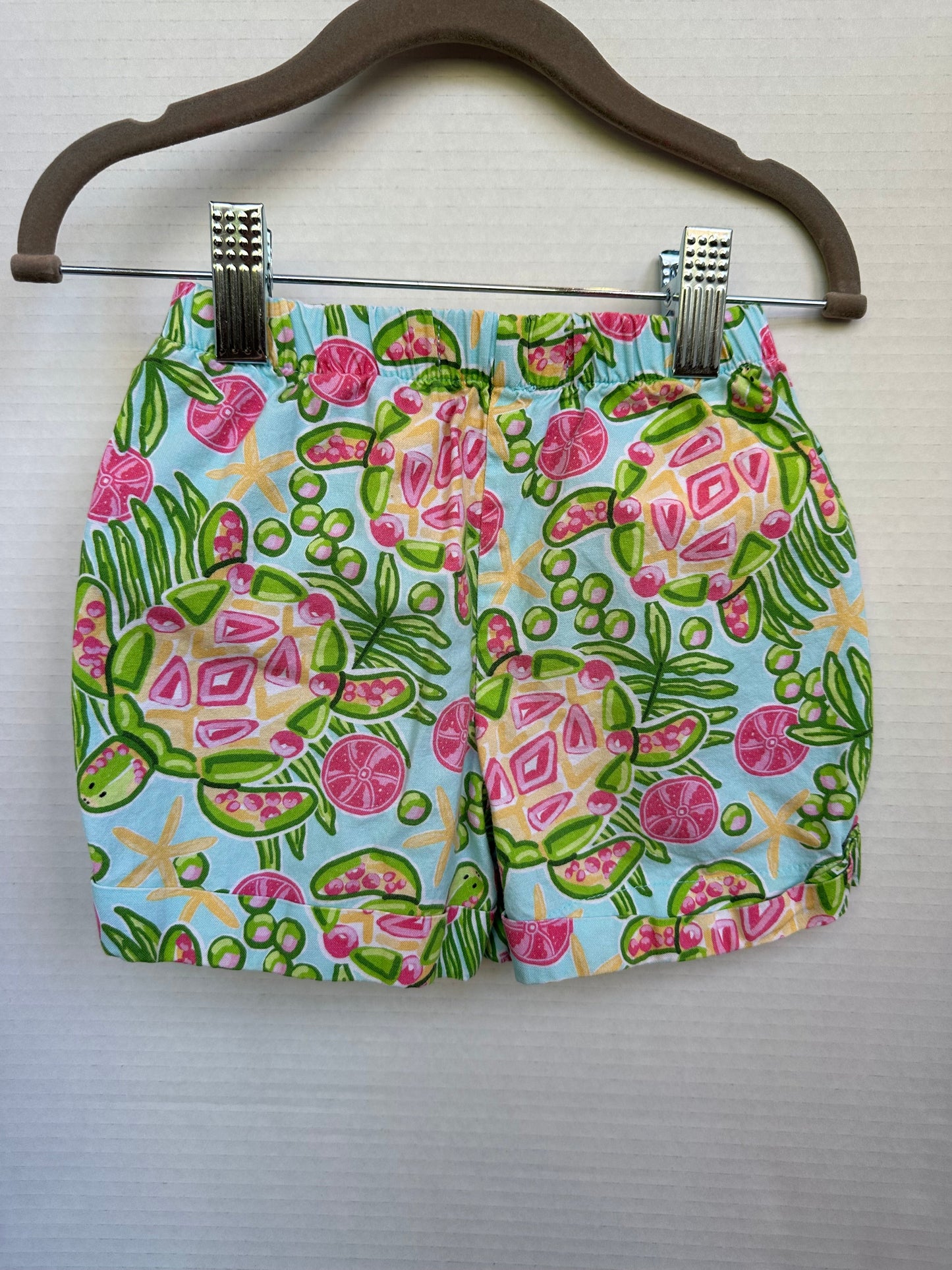 #146 J. Bailey Boutique Sea Turtle Shorts Girls 4T