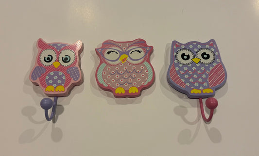 Reduced Seller # 142 Owl Wall Hangings