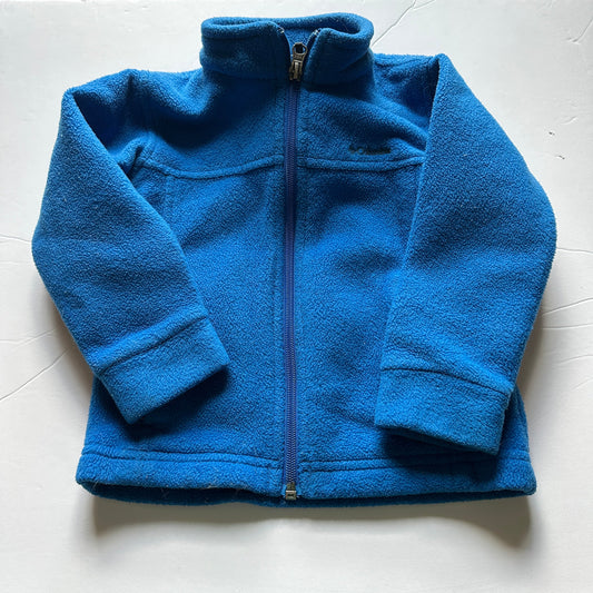 #162 Columbia Blue Fleece Jacket 3T