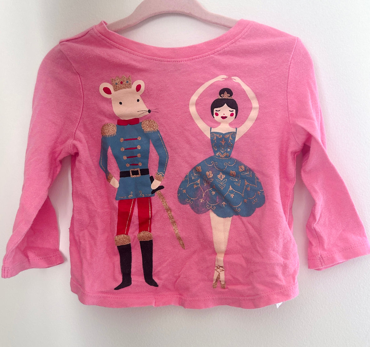 #15 Old Navy 12-18m Nutcracker LS Shirt