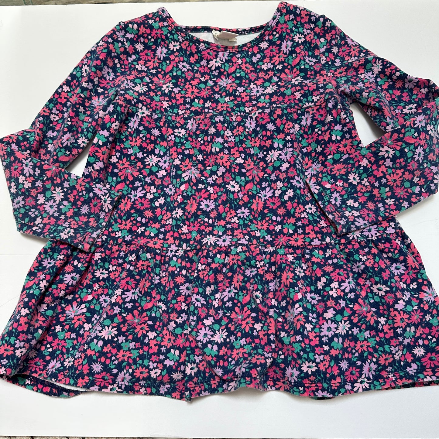 #162 Crewcuts Floral Top 4/5