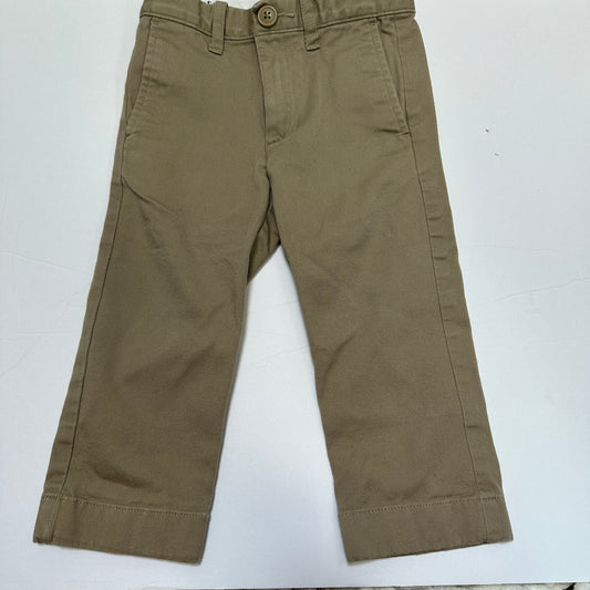 #162 Crewcuts Khaki Pants 2T