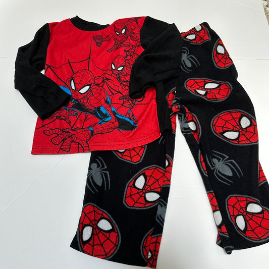 #162 Spiderman Fleece PJs Boys 3T