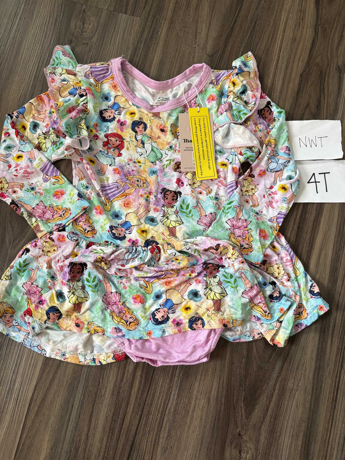 #138 - 4T NWT Bamboo (3BB) Princess Twirl