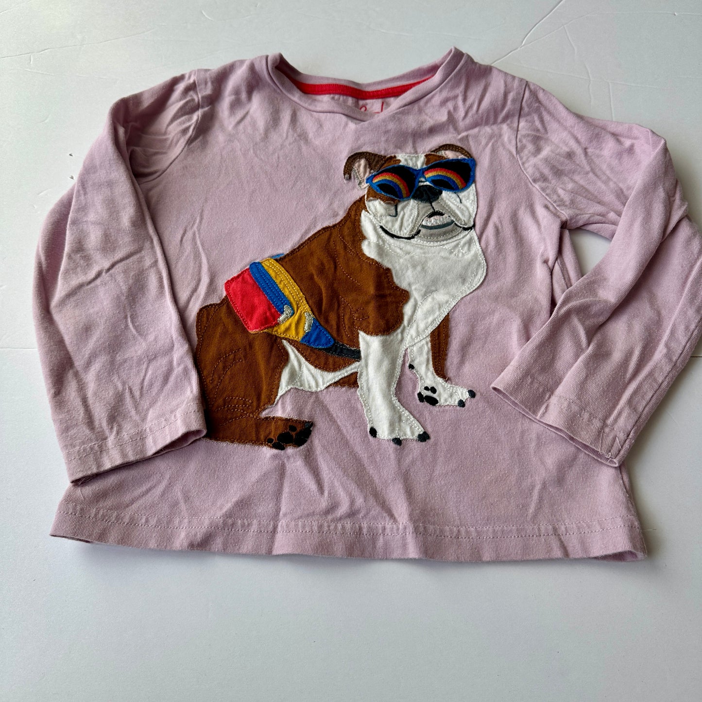 #162 Mini Boden Dog shirt 4/5