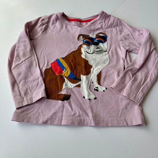 #162 Mini Boden Dog shirt 4/5