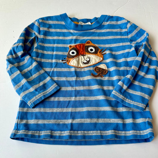 #162 Mini Boden Squirrel Shirt 2T