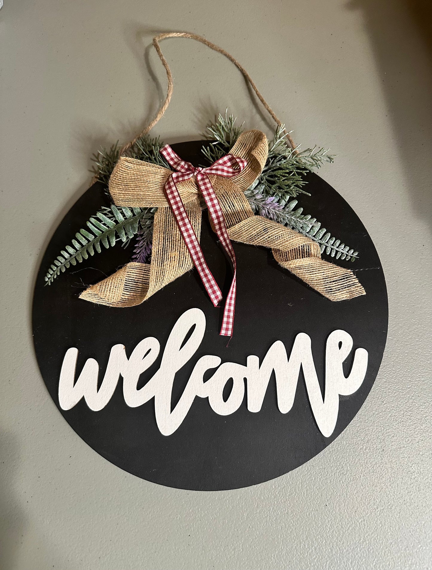 #102A Welcome Front Door Sign